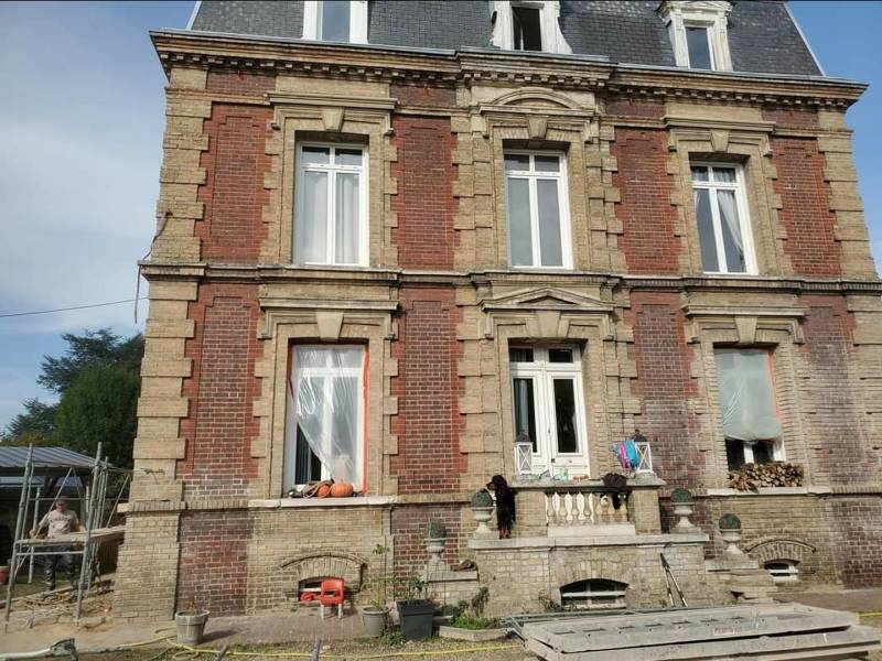 Avant la rénovation de façade 