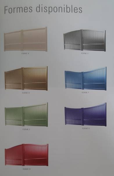 Pose de portail dans l'Eure et la Seine Maritime .