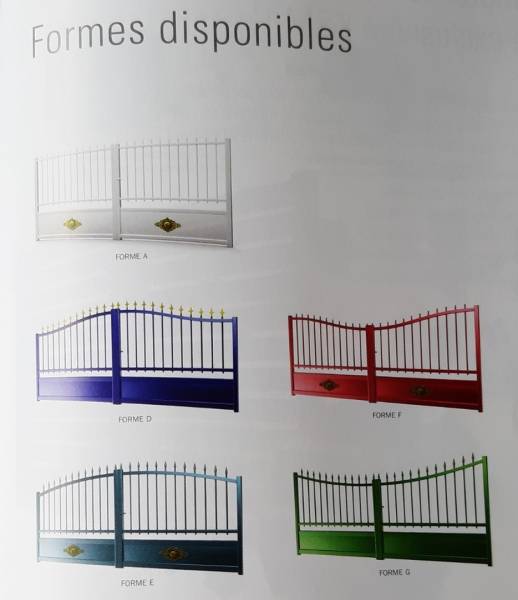 Pose de portail dans l'Eure et la Seine Maritime .