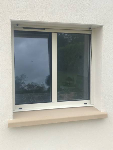 Réalisation d'une pose de fenêtres neuf en aluminium à proximité de Le Neubourg 27